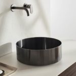 Νιπτήρας Επιτραπέζιος Φ33 VOSS Inox PVD Μαύρο Brushed - Image 2