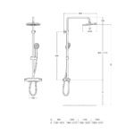 Roca Victoria Στήλη Ντουζ A5A2C18C00 - Image 2