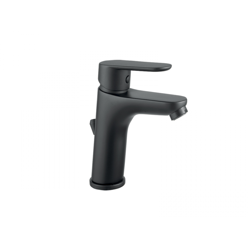 BLACK Fiore Total Black Μπαταρία Νιπτήρος με αυτόματη Βαλβίδα 81NN8123 - Image 1