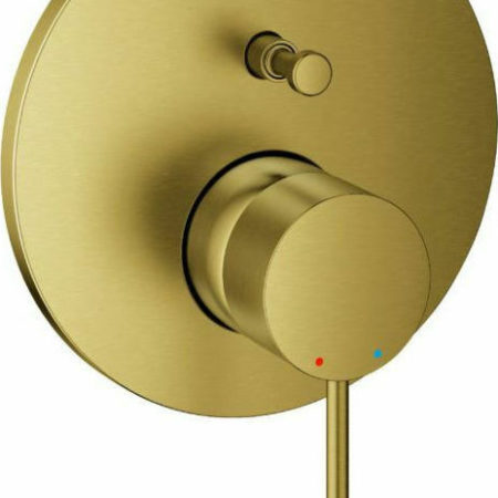 Grohe Essence 24058GN1 Μίκτης Μπαταρίας Εντοιχισμού Μπανιέρας 2 Εξόδων Χρυσός