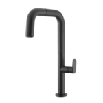 Armando Vicario Eva 400746-400 Black Mat Μπαταρία Κουζίνας