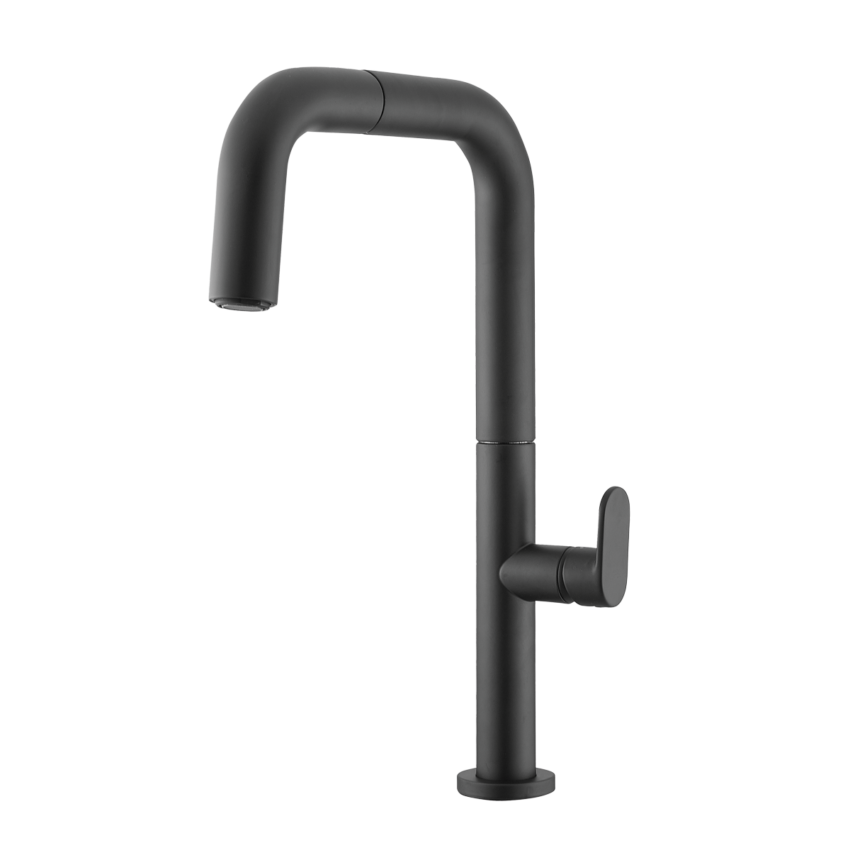 armando-vicario-eva-400746-400-black-mat- Armando Vicario Eva 400746-400 Black Mat Μπαταρία Κουζίνας - Image 1