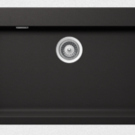 Schock Cristalite Manhattan 30080-1401 Nero Συνθετικός Νεροχύτης Γρανίτης Ένθετος 79x50cm