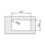 Νεροχύτης Ανοξείδωτος BE 780 2B - Image 3