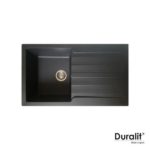 Νεροχύτης Συνθετικός 86x50 DURALIT GRAPHITE