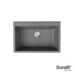 Νεροχύτης Συνθετικός Υποκαθήμενος 76x50 DURALIT CONCRETE