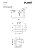Νεροχύτης Συνθετικός 83x50 DURALIT CONCRETE - Image 2