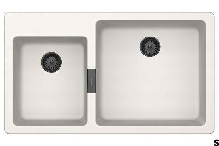 Νεροχύτης MONO 86x50 SCHOCK CRISTADUR POLARIS GR