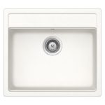 Νεροχύτης MANHATTAN 57x51 SCHOCK CRISTALITE Superwhite GR