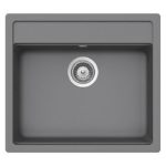 Νεροχύτης MANHATTAN 57x51 SCHOCK CRISTALITE CROMA GR