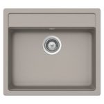 Νεροχύτης MANHATTAN 57x51 SCHOCK CRISTALITE CONCRETE GR