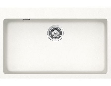 Νεροχύτης MANHATTAN 79x50 SCHOCK CRISTALITE Superwhite GR