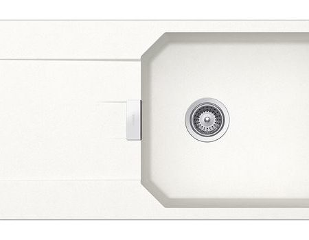 Νεροχύτης MANHATTAN 100x51 SCHOCK CRISTALITE Superwhite GR