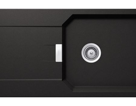 Νεροχύτης MANHATTAN 100x51 SCHOCK CRISTALITE NERO GR