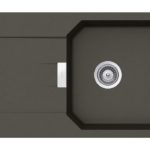 Νεροχύτης MANHATTAN 100x51 SCHOCK CRISTALITE ASPHALT GR