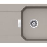 Νεροχύτης MANHATTAN 100x51 SCHOCK CRISTALITE CONCRETE GR