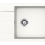 Νεροχύτης MANHATTAN 78x50 SCHOCK CRISTALITE Superwhite GR