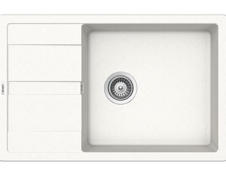 Νεροχύτης MANHATTAN 78x50 SCHOCK CRISTALITE Superwhite GR