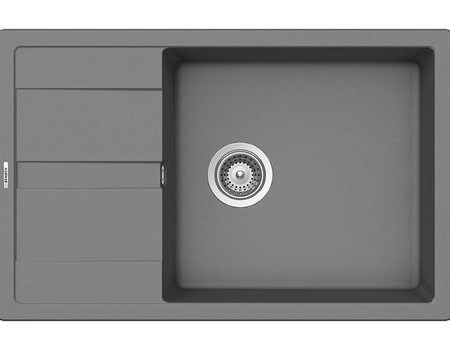 Νεροχύτης MANHATTAN 78x50 SCHOCK CRISTALITE CROMA GR