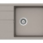 Νεροχύτης MANHATTAN 78x50 SCHOCK CRISTALITE CONCRETE GR