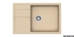 Νεροχύτης MANHATTAN 78x50 SCHOCK CRISTALITE MOONSTONE GR