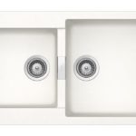 Νεροχύτης MANHATTAN 86x50 SCHOCK CRISTALITE Superwhite GR