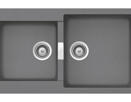 Νεροχύτης MANHATTAN 86x50 SCHOCK CRISTALITE CROMA GR