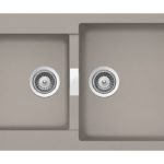 Νεροχύτης MANHATTAN 86x50 SCHOCK CRISTALITE CONCRETE GR