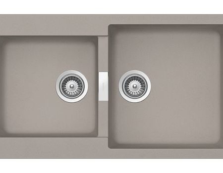 Νεροχύτης MANHATTAN 86x50 SCHOCK CRISTALITE CONCRETE GR