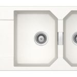 Νεροχύτης MANHATTAN 116x51 SCHOCK CRISTALITE Superwhite GR