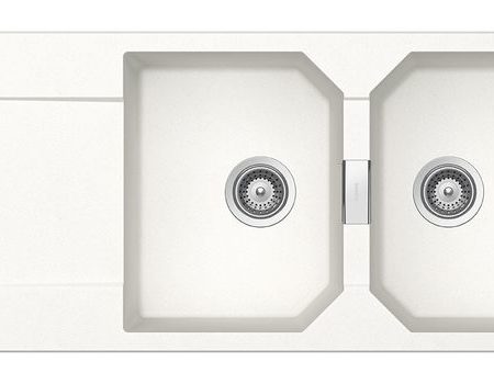 Νεροχύτης MANHATTAN 116x51 SCHOCK CRISTALITE Superwhite GR