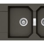 Νεροχύτης MANHATTAN 116x51 SCHOCK CRISTALITE ASPHALT GR