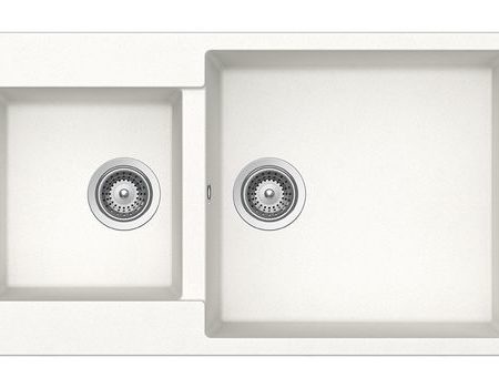 Νεροχύτης ELEMENT 86x50 SCHOCK CRISTALITE Superwhite GR