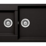 Νεροχύτης ELEMENT 86x50 SCHOCK CRISTALITE NERO GR