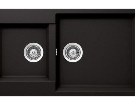 Νεροχύτης ELEMENT 86x50 SCHOCK CRISTALITE NERO GR