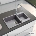 Νεροχύτης ELEMENT 86x50 SCHOCK CRISTALITE CROMA GR - Image 2