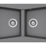 Νεροχύτης CITY 86x50 SCHOCK CRISTALITE CROMA GR