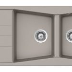 Νεροχύτης CITY 116x50 SCHOCK CRISTALITE CONCRETE GR