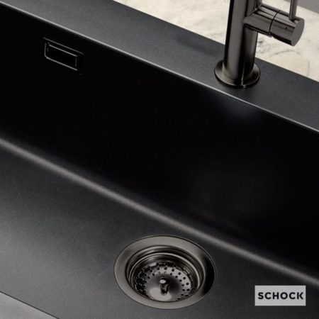 Βαλβίδα+Υπερχείλιση Νεροχύτη SCHOCK GUNΜETAL