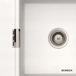 Βαλβίδα+Υπερχείλιση Νεροχύτη SCHOCK Inox