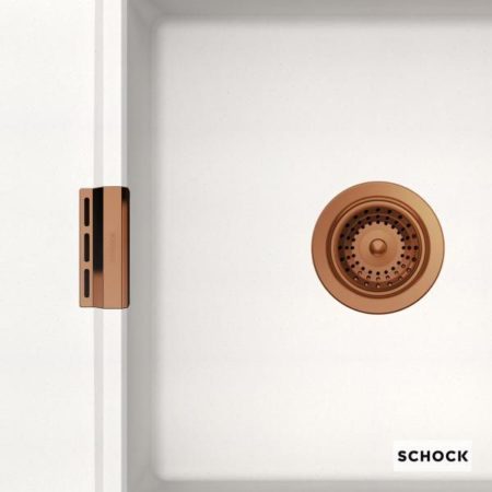 Βαλβίδα+Υπερχείλιση Νεροχύτη SCHOCK COPPER