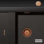 Βαλβίδα+Α Β+Υπερχείλιση Νεροχύτη SCHOCK COPPER