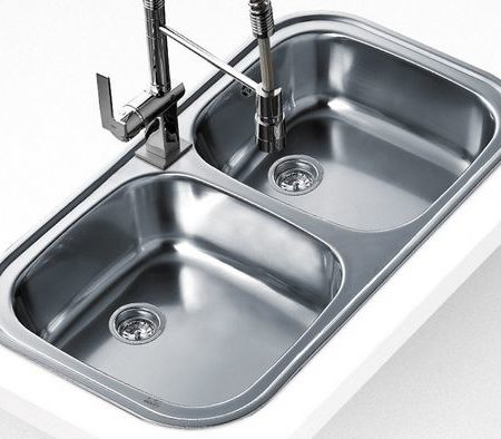 Νεροχύτης Ανοξείδωτος STYLO 2B Micro/Σαγρέ