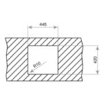 Νεροχύτης Ανοξείδωτος PREMIUM 1B - Image 3