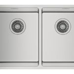 Νεροχύτης Ανοξείδωτος BE LINEA 740 2B RS 15