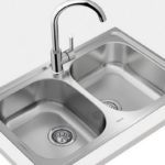 Νεροχύτης Ανοξείδωτος UNIVERSE 80 T-XP 2B Λείο