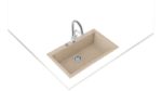 Νεροχύτης FORSQUARE 72.40 TG Avena Beige - Image 2