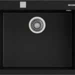 Νεροχύτης FORSQUARE 50.40 TG Μαύρο