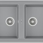 Νεροχύτης STONE 90 C-TG 2B Metallic Grey