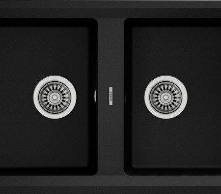 Νεροχύτης STONE 90 C-TG 2B Metallic Black